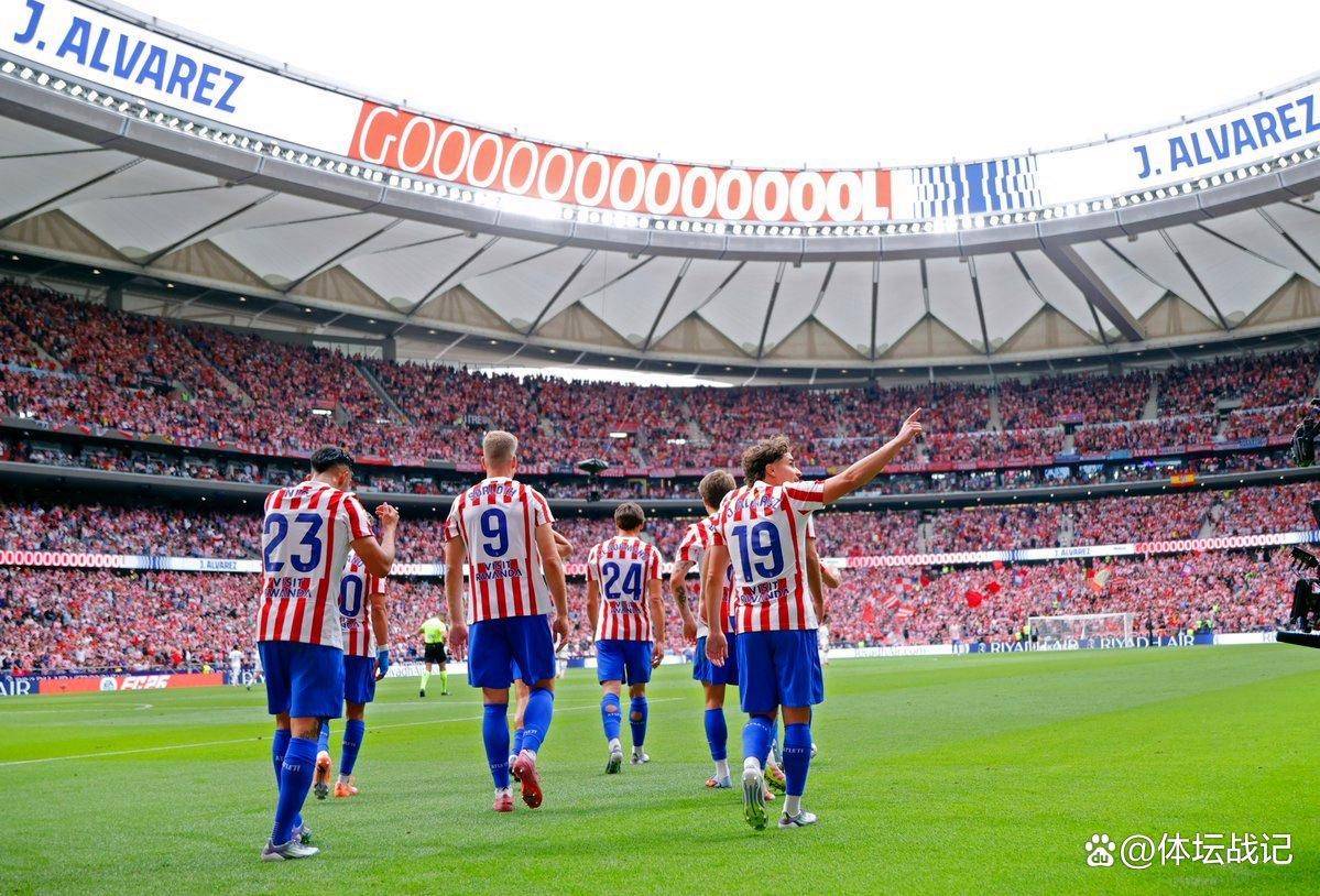 关于马竞客场大胜巴伦西亚，稳住西甲前四位置的信息